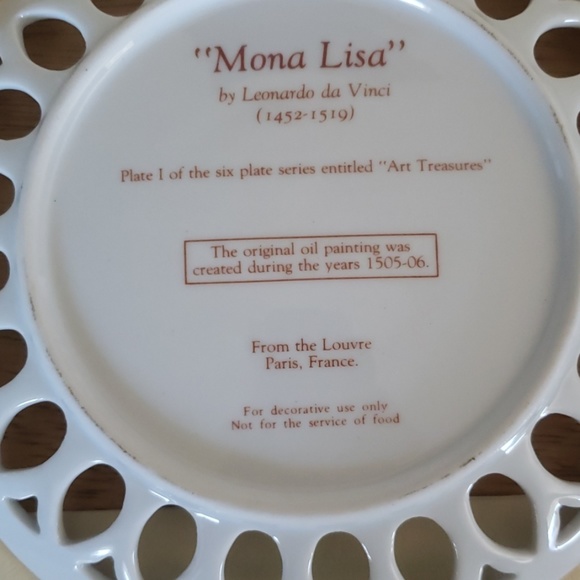 Plate number 1 of 6 in the Zelda art treasures ser - Picture 3 of 3